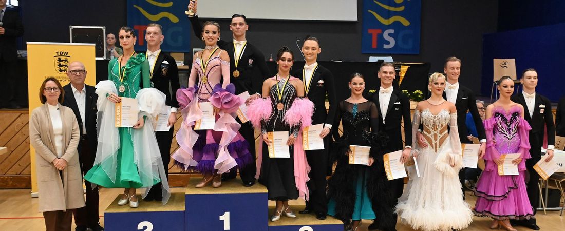 Landesmeisterschaften in der Hauptgruppe D-S Standard, Master I D- S Standard und Master V S Standard am 27.09.2025 in Heilbronn 