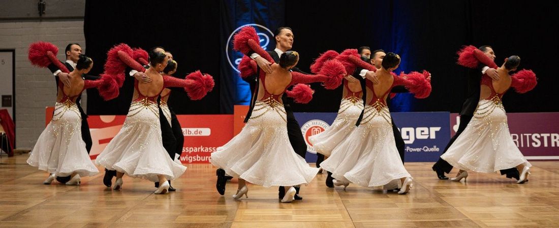 Auftaktturnier 1. BL Standardformationen in Ludwigburg 