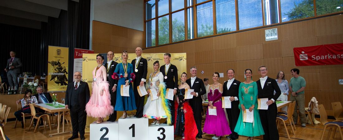 Landesmeisterschaften Standard Senioren II, IV, HGR II und Solos in Ebringen