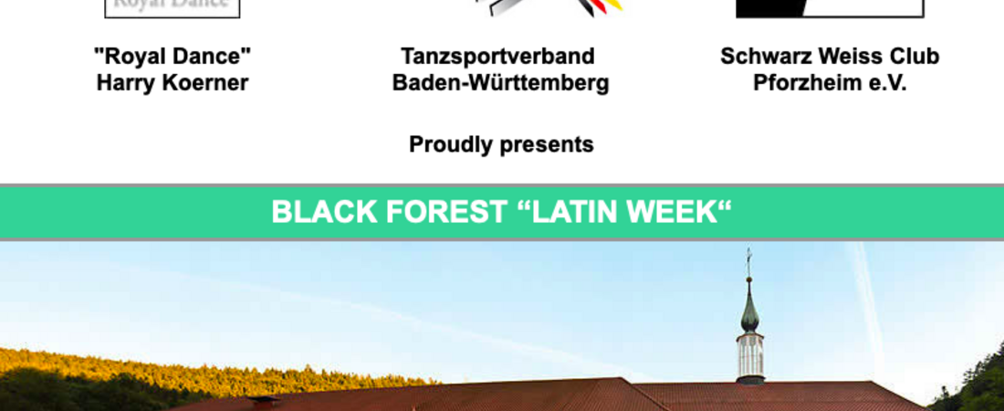Internationale WDSF Lateinturniere im Schwarzwald