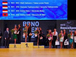 WDSF World Championship Latin und Brno Open 2025 in Brno, Tschechien