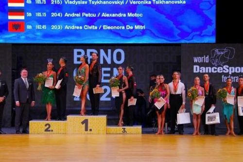 WDSF World Championship Latin und Brno Open 2025 in Brno, Tschechien