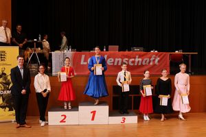 Landesmeisterschaften der Kinder, Junioren und Jugend Solo Standard am 21.09.2025 in Böblingen 