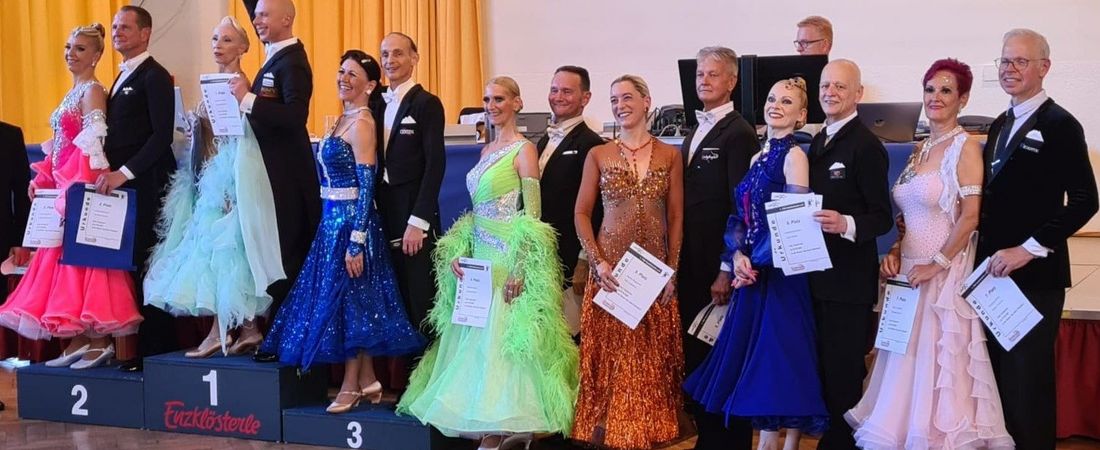 Tanzsport auf höchstem Niveau: Begeisterung bei den Turnieren in Enzklösterle