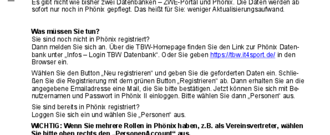 Der ZWE zieht um... (Teil 1)