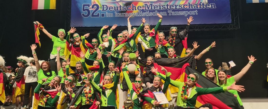 Erfolgreiche Karnevalisten bei der diesjährigen DM